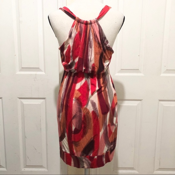 Weston Wear Red Abstract Sleeveless Dress - Picture 2 of 8